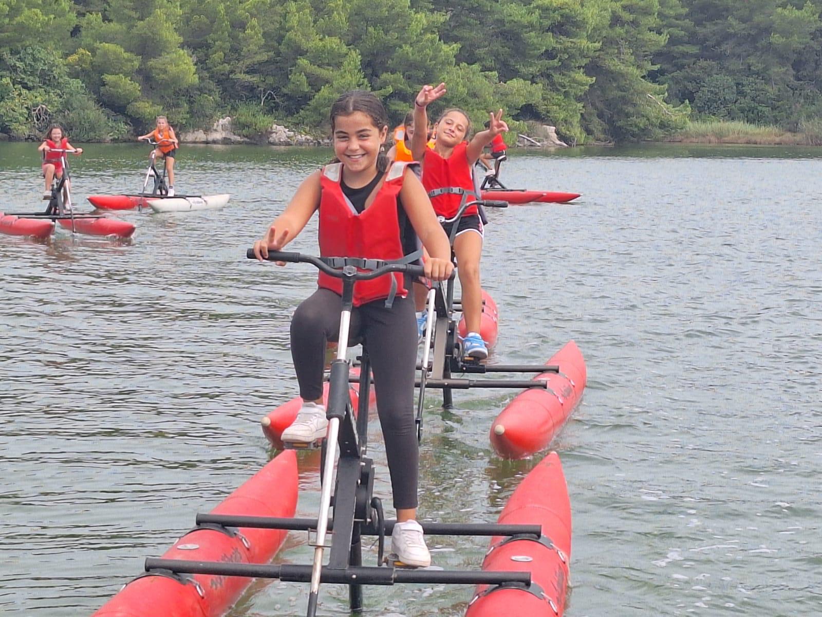 Water Bike campo scuola