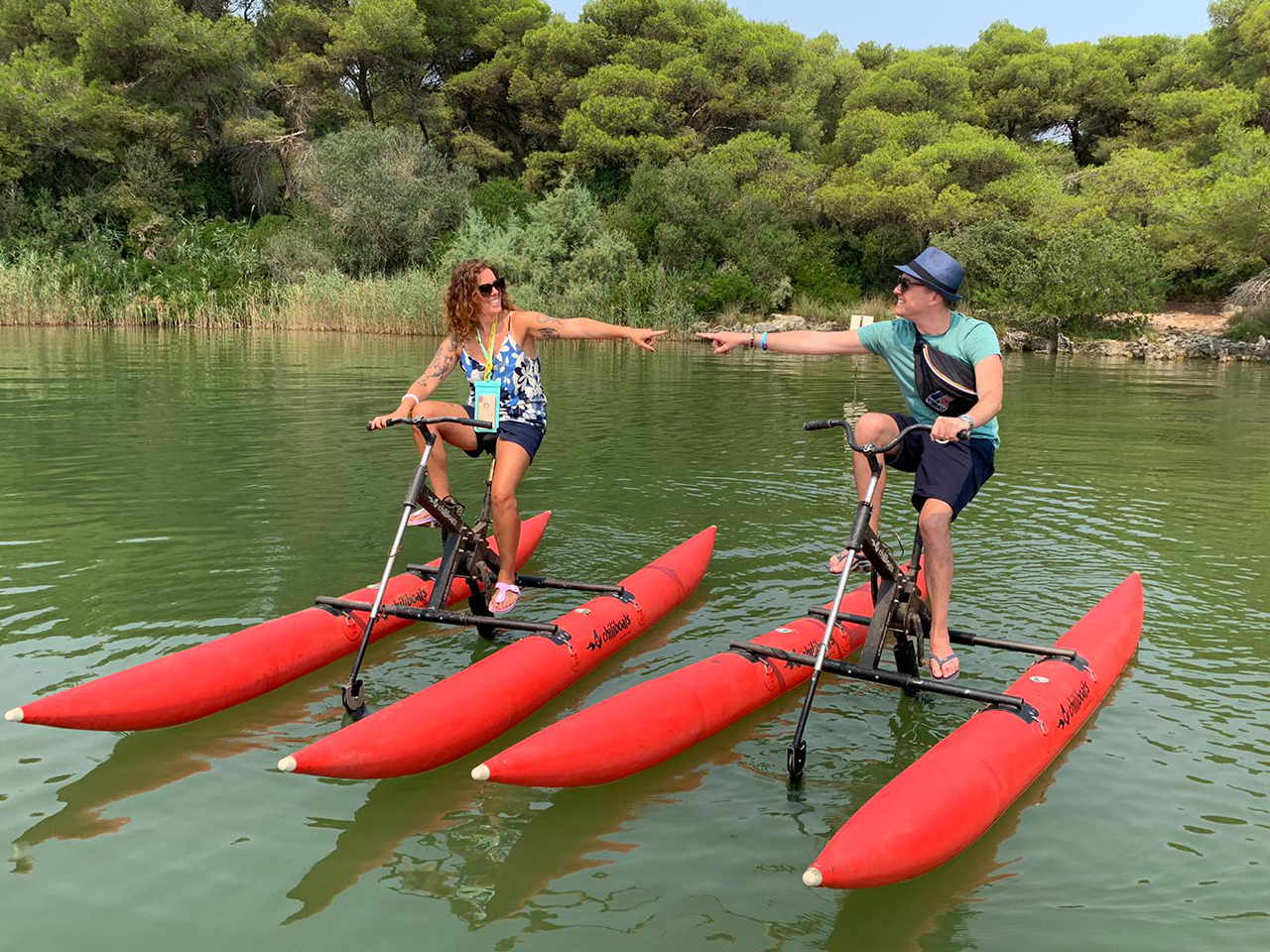 passeggiata di Josephine e Alessandro